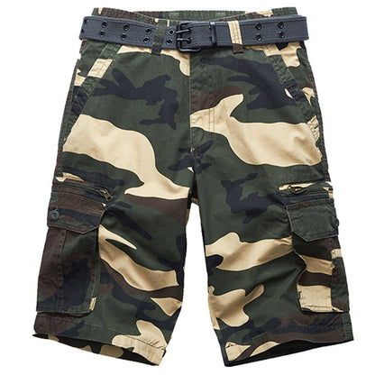 Glamchase™ Casual Beach Camouflage Cotton Men's Shorts