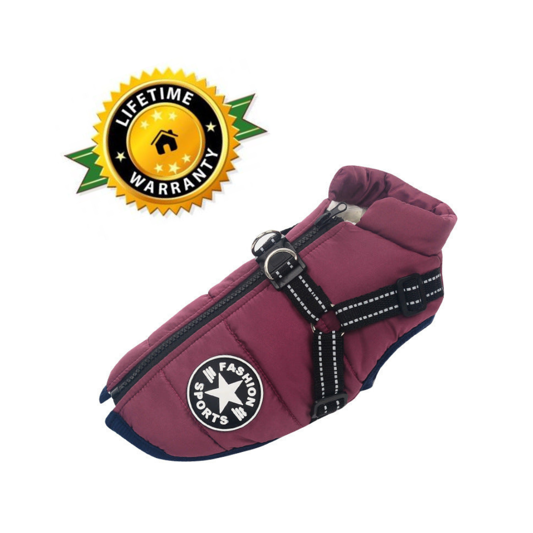 Pawbb™ - Waterproof Jacket Harness - Blue