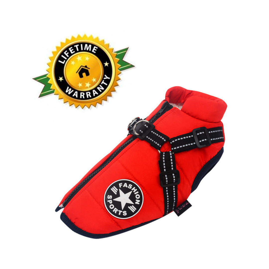 Pawbb™ - Waterproof Jacket Harness - Blue