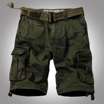 Short décontracté camouflage pour homme 