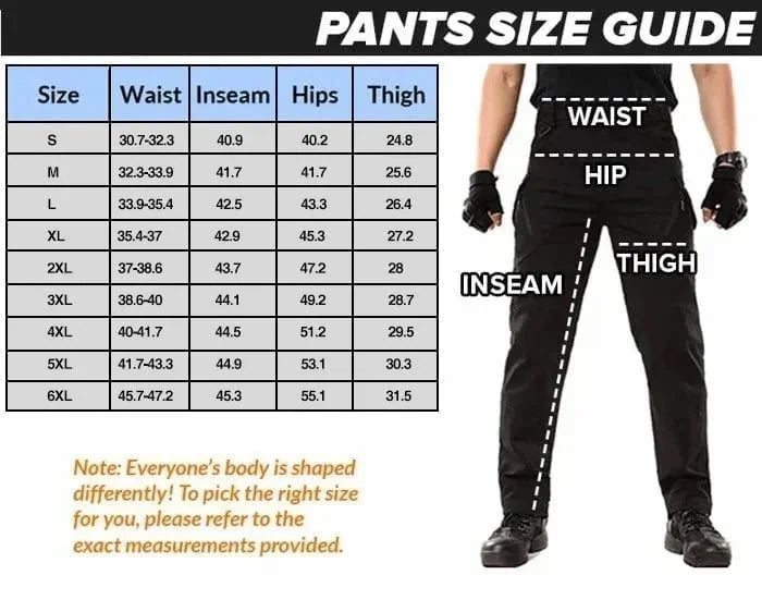 Pantalon tactique imperméable
