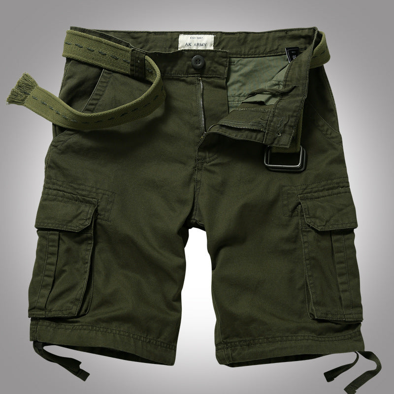Short décontracté camouflage pour homme 