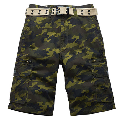Glamchase™ Casual Beach Camouflage Cotton Men's Shorts