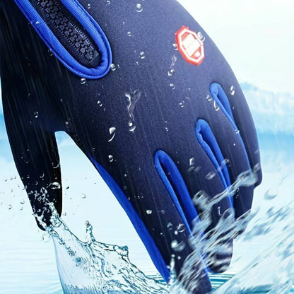 Waterproof Non-slip Warm Touch Screen Outdoor Gloves