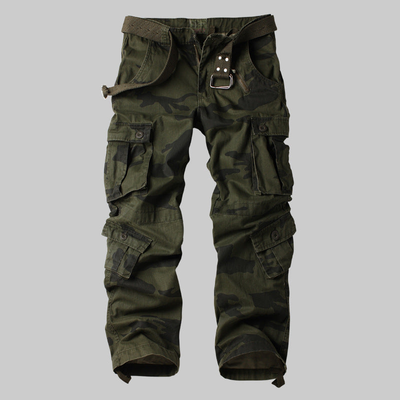Pantalon cargo multi-poches camouflage pour homme - Catégorie 2 