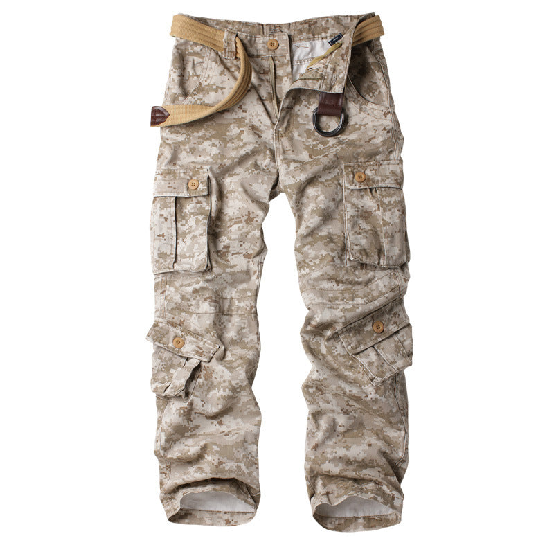Pantalon cargo multi-poches camouflage pour homme - Catégorie 2 