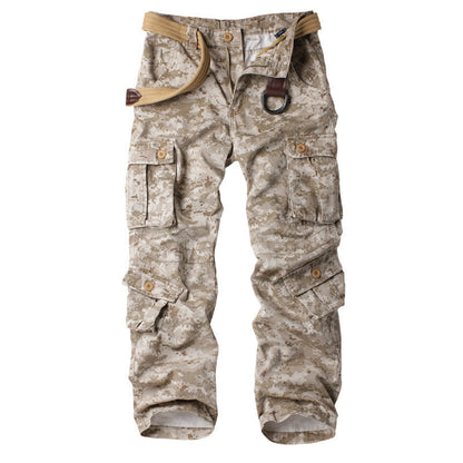 Pantalon cargo multi-poches camouflage pour homme - Catégorie 2 