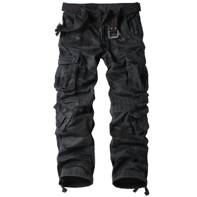 Pantalon cargo multi-poches camouflage pour homme - Catégorie 2 