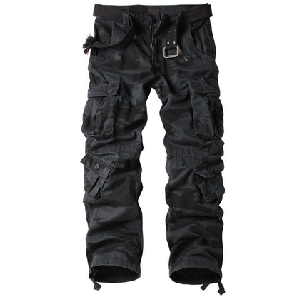 Pantalon cargo multi-poches camouflage pour homme - Catégorie 2 