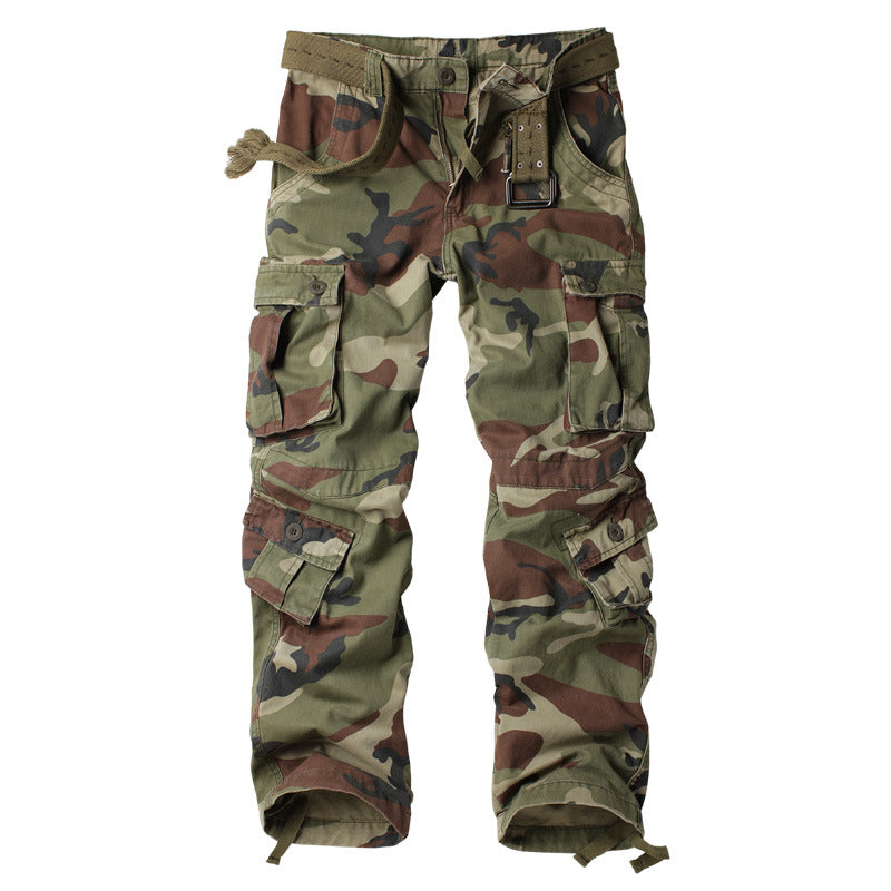 Pantalon cargo multi-poches camouflage pour homme - Catégorie 2 
