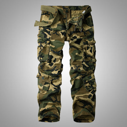 Pantalon cargo multi-poches camouflage pour homme - Catégorie 2 