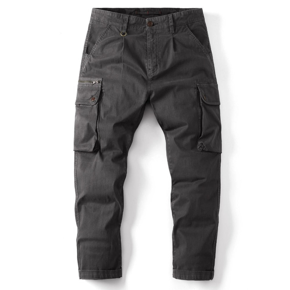 New Autumn and Winter Men's Loose Camouflage Multi-pocket Pants