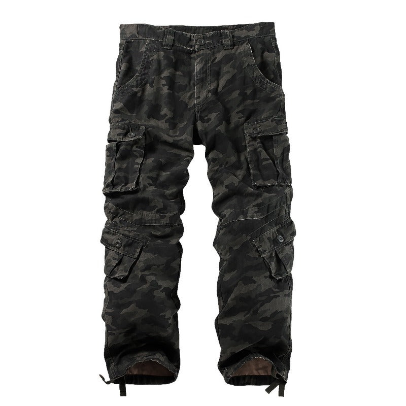 Pantalon cargo multi-poches camouflage pour homme - Catégorie 2 