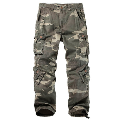 Pantalon cargo multi-poches camouflage pour homme - Catégorie 2 