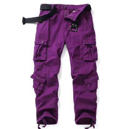 Pantalon cargo multi-poches camouflage pour homme - Catégorie 2 