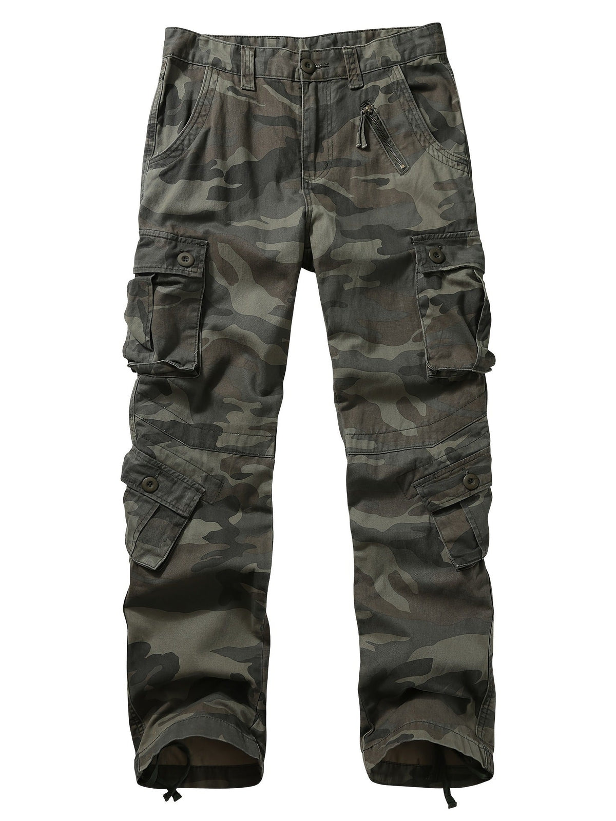 Pantalon cargo multi-poches camouflage pour homme - Catégorie 1 