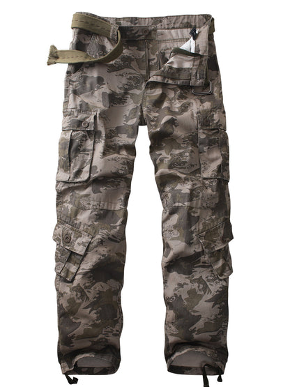 Pantalon cargo multi-poches camouflage pour homme - Catégorie 2 