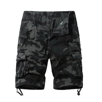 Glamchase Plus size men's camouflage shorts 5-point pants