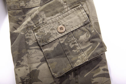 Pantalon baggy camouflage VL™ Cargo pour le travail et les voyages en plein air 