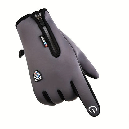 Glamchase™ Outdoor Heated Gloves Windproof and Waterproof with Plus Velvet