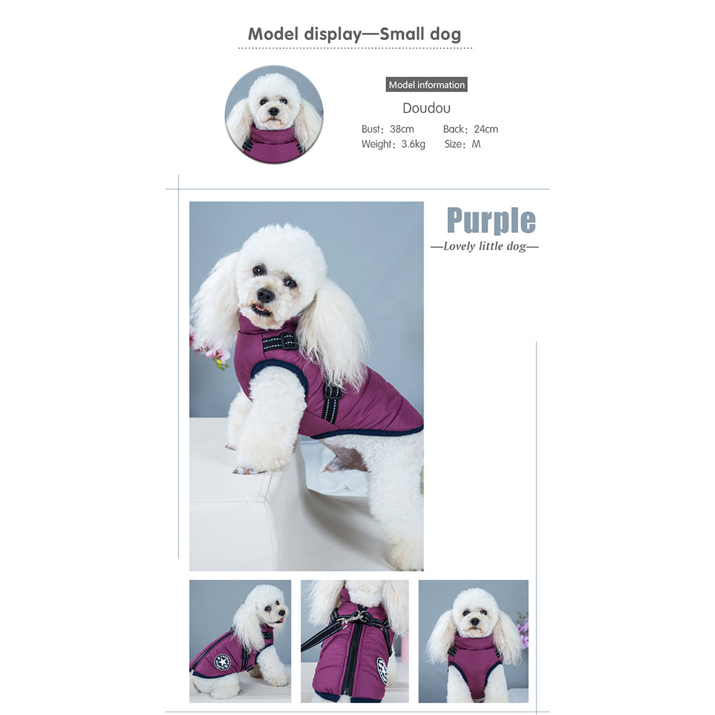 Pawbb™ - Waterproof Jacket Harness - Blue