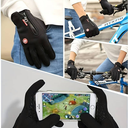 Waterproof Non-slip Warm Touch Screen Outdoor Gloves