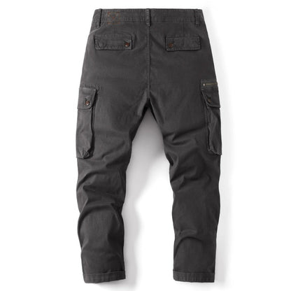 New Autumn and Winter Men's Loose Camouflage Multi-pocket Pants