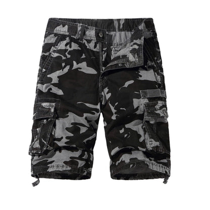 Glamchase Plus size men's camouflage shorts 5-point pants