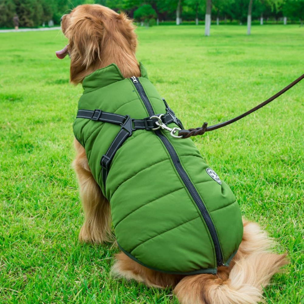 Pawbb™ - Waterproof Jacket Harness - Blue