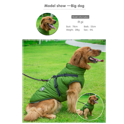 Pawbb™ - Waterproof Jacket Harness - Blue